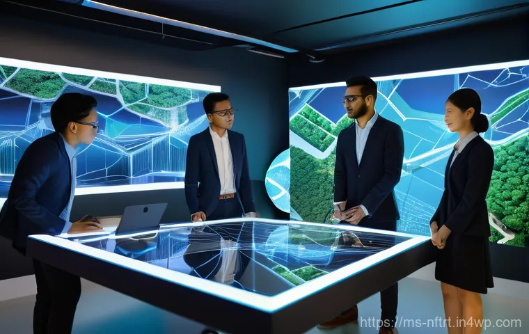 NFT 아트와 메타버스의 융합 - **Prompt:** A vibrant, futuristic digital art gallery located in a lush, virtual landscape inspired ... NFT 아트와 메타버스의 융합 - **Prompt:** A vibrant, futuristic digital art gallery located in a lush, virtual landscape inspired ...